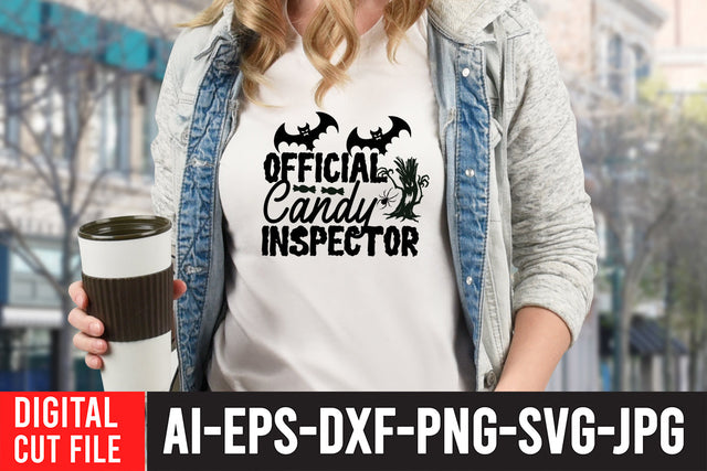 Official Candy Inspector SVG Design SVG BlackCatsMedia 