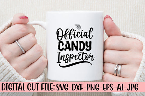 Official Candy Inspector SVG Design SVG Syaman 