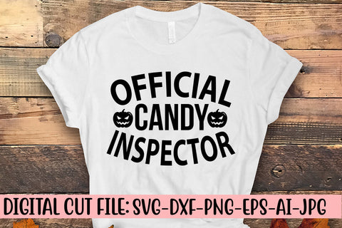 Official Candy Inspector SVG Design SVG Syaman 