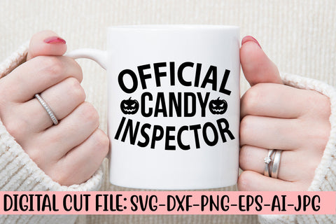 Official Candy Inspector SVG Design SVG Syaman 