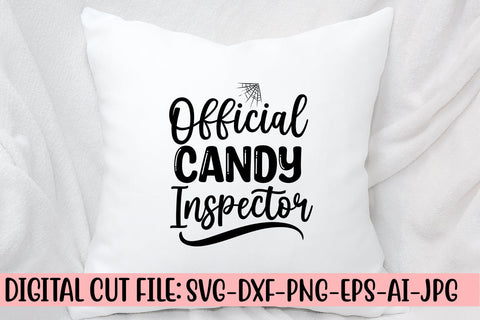 Official Candy Inspector SVG Design SVG Syaman 