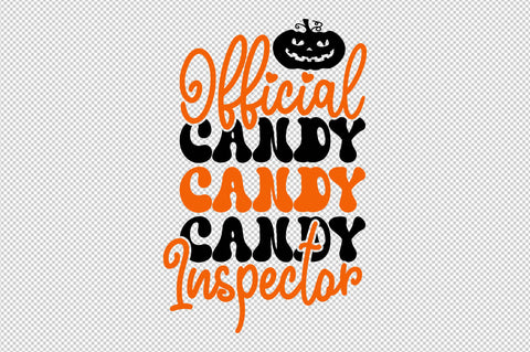 official candy inspector SVG designartist 