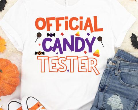 Official Candy Tester Halloween SVG SVG She Shed Craft Store 