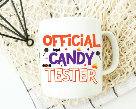Official Candy Tester Halloween SVG SVG She Shed Craft Store 