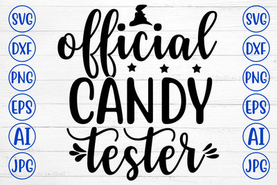 OFFICIAL CANDY TESTER SVG Cut File SVG Syaman 