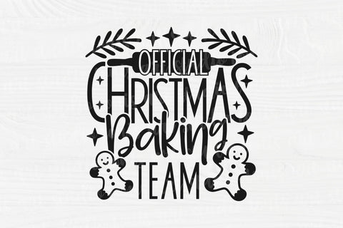 Official Christmas Baking Team SVG - Christmas Svg - Christmas Bake Svg - Baking Crew Svg - Pot Holder Svg - Cut Files - Cricut - Silhouette SVG TonisArtStudio 