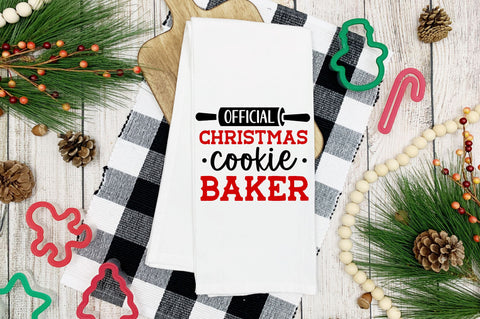 Official christmas cookie baker SVG Design SVG Regulrcrative 