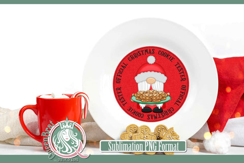 Official Christmas Cookie Tester Sublimation Sublimation QueenBrat Digital Designs 