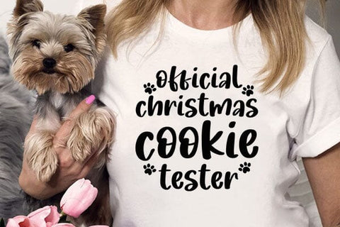 Official Christmas Cookie Tester SVG Angelina750 