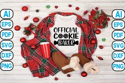 Official Cookie Baker SVG Craftlabsvg24 