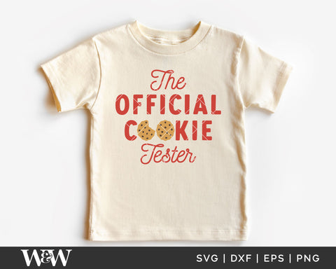 Official Cookie Baker SVG | Official Cookie Tester SVG SVG Wood And Walt 