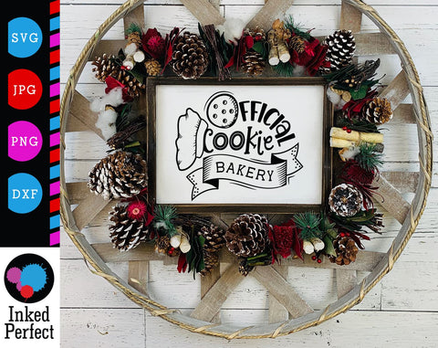Official Cookie Bakery SVG Inked Perfect 