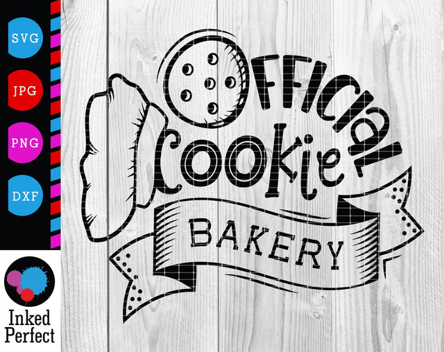 Official Cookie Bakery SVG Inked Perfect 