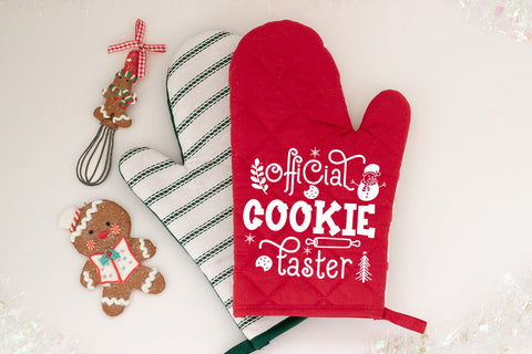 Official Cookie Taster SVG I Christmas Pot Holders SVG I PNG SVG Happy Printables Club 