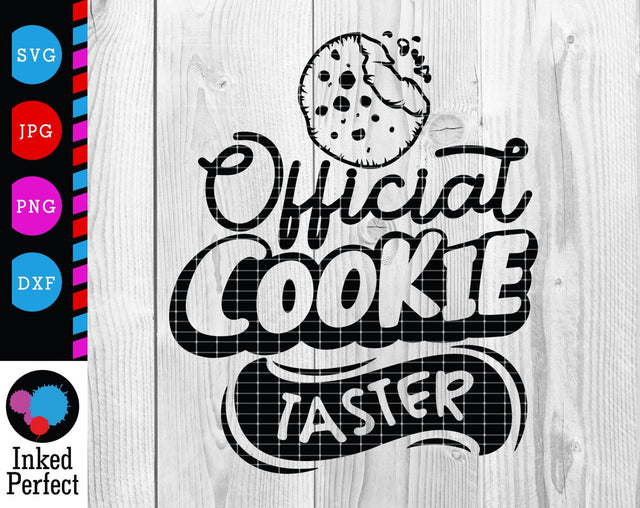 Official Cookie Taster SVG Inked Perfect 