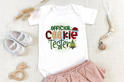 Official Cookie Tester, Kids Christmas Sublimation Design Sublimation CraftLabSVG 