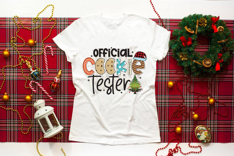Official Cookie Tester | Kids Christmas Sublimation Sublimation CraftLabSVG 