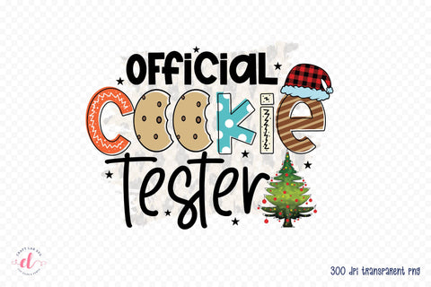 Official Cookie Tester | Kids Christmas Sublimation Sublimation CraftLabSVG 