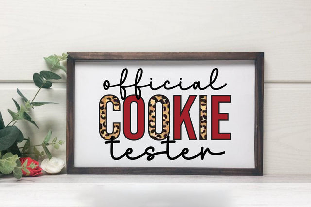 Official cookie tester Sublimation Design Sublimation SVGista 