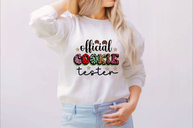 Official Cookie Tester Sublimation SVGArt 