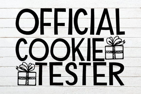 Official Cookie Tester SVG Craftlabsvg24 