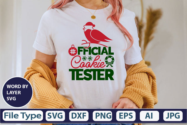 Official Cookie Tester SVG Cut File SVG DesignPlante 503 
