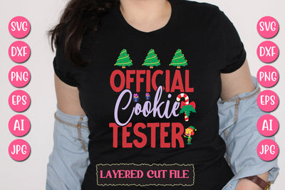 Official Cookie Tester SVG Cut File SVG Newmockups 