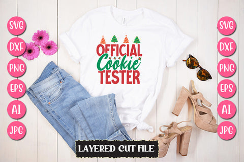 Official Cookie Tester SVG Cut File SVG Newmockups 