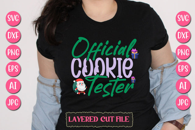 Official Cookie Tester SVG Cut File SVG Newmockups 