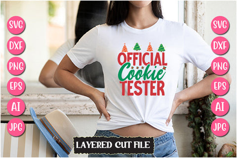 Official Cookie Tester SVG Cut File SVG Newmockups 
