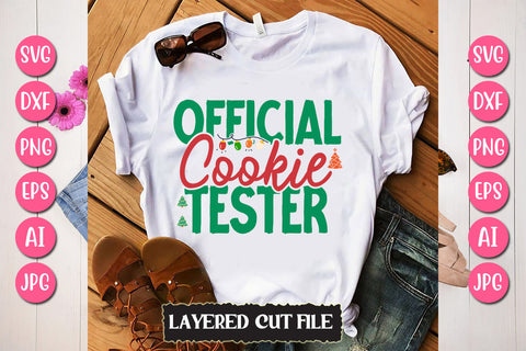 Official Cookie Tester SVG Cut File SVG Newmockups 