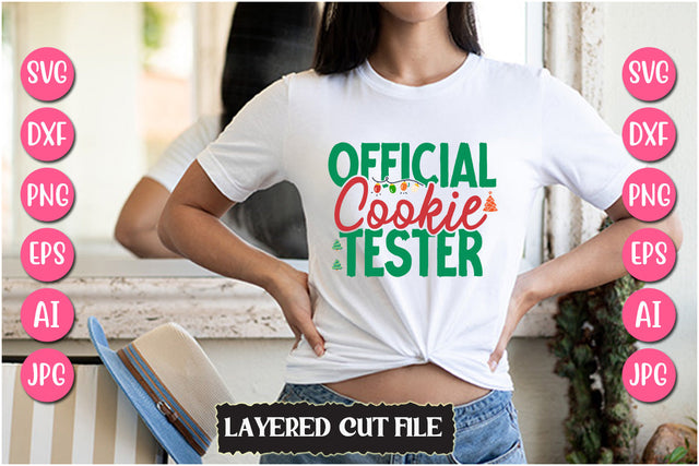 Official Cookie Tester SVG Cut File SVG Newmockups 