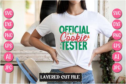 Official Cookie Tester SVG Cut File SVG Newmockups 
