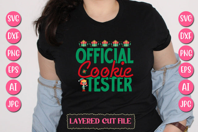 Official Cookie Tester SVG Cut File SVG Newmockups 