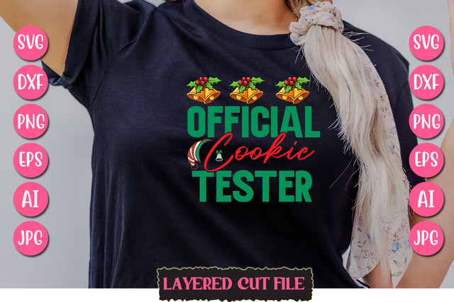 Official Cookie Tester SVG Cut File SVG Newmockups 