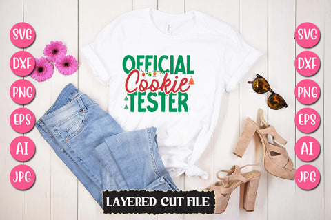 Official Cookie Tester SVG Cut File SVG Newmockups 