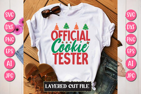 Official Cookie Tester SVG Cut File SVG Newmockups 