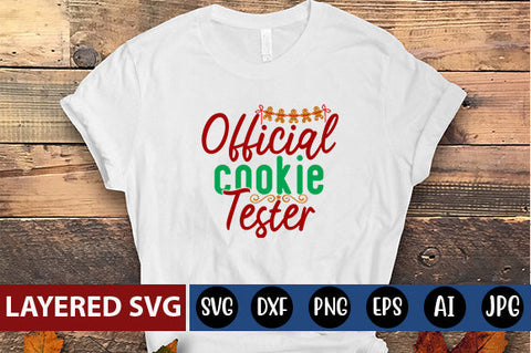 official cookie tester SVG cute file SVG Blessedprint 