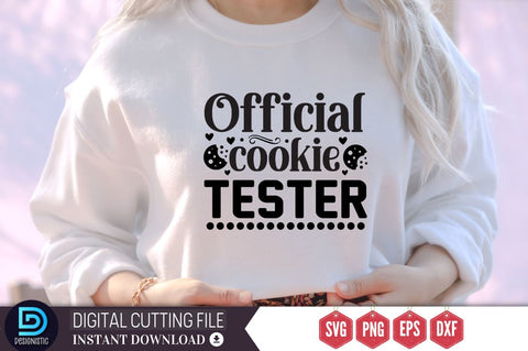 Official cookie tester SVG, Official cookie tester SVG DESIGNISTIC 