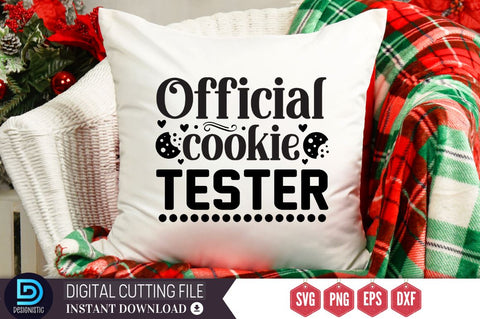 Official cookie tester SVG, Official cookie tester SVG DESIGNISTIC 