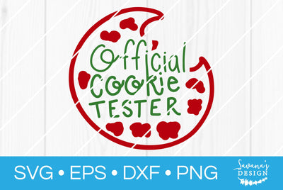 Official Cookie Tester SVG SavanasDesign 