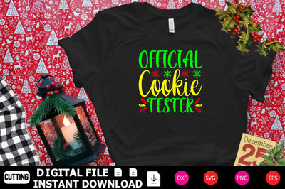 Official Cookie Tester SVG Shahin alam 