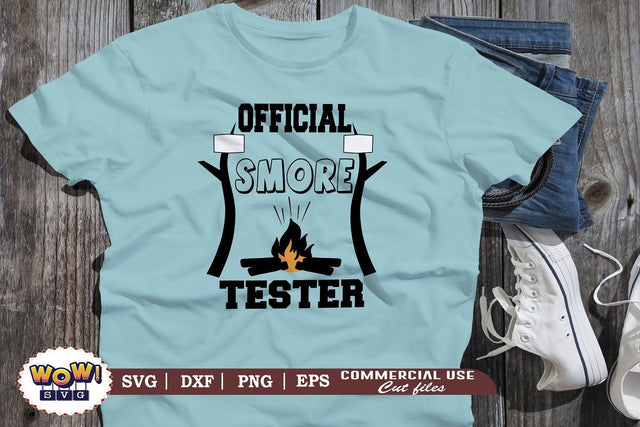 Official smore tester svg, Camping svg, RV svg, Dxf, Png SVG Wowsvgstudio 