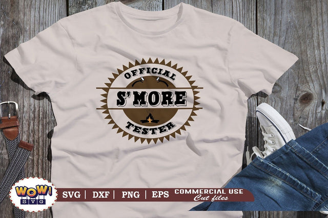 Official smore tester svg, Camping svg, RV svg, Png, Dxf SVG Wowsvgstudio 