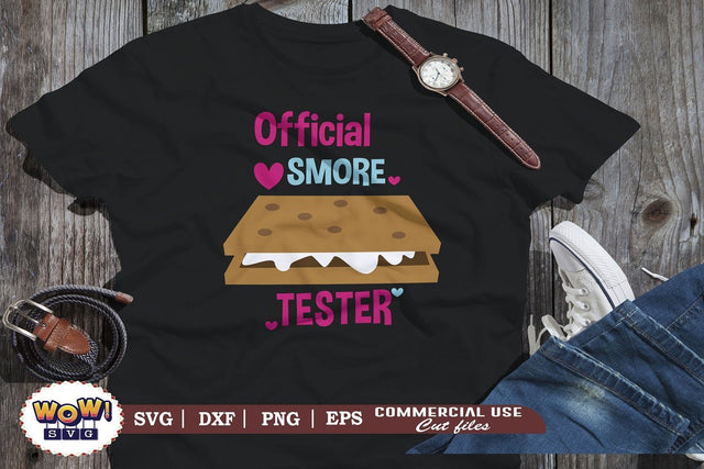 Official smore tester svg, Camping svg, RV svg, Png, Dxf SVG Wowsvgstudio 