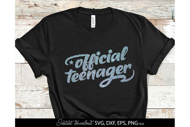Official Teenager 13th SVG | 13th Birthday Shirt SVG | Teenager Shirt SVG SVG March Design Studio 