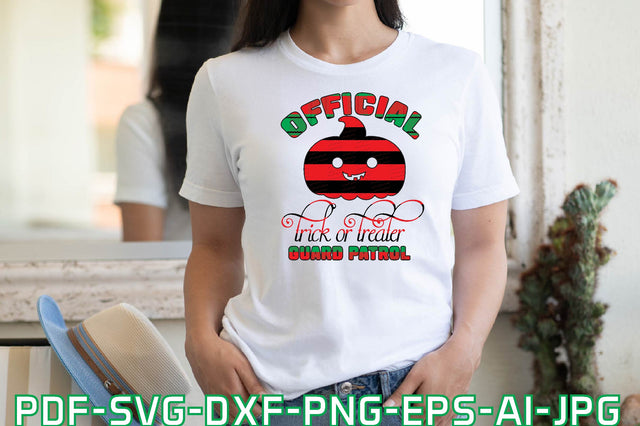 official trick or treater guard patrol SVG farhad farhad 