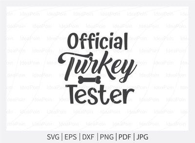Official Turkey tester ‍Svg, Thanksgiving Dog Bandana Designs, Thanksgiving Dog Svg, Dog Halloween svg, Thanksgiving SVG Design, Thanksgiving SVG, Dog SVG, Dog png SVG Dinvect 