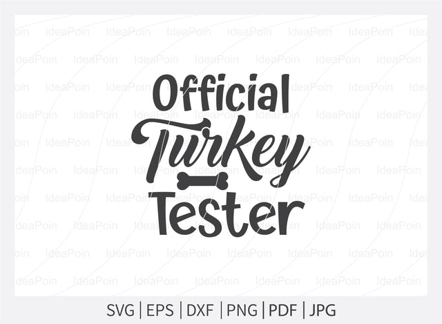 Official Turkey tester ‍Svg, Thanksgiving Dog Bandana Designs, Thanksgiving Dog Svg, Dog Halloween svg, Thanksgiving SVG Design, Thanksgiving SVG, Dog SVG, Dog png SVG Dinvect 