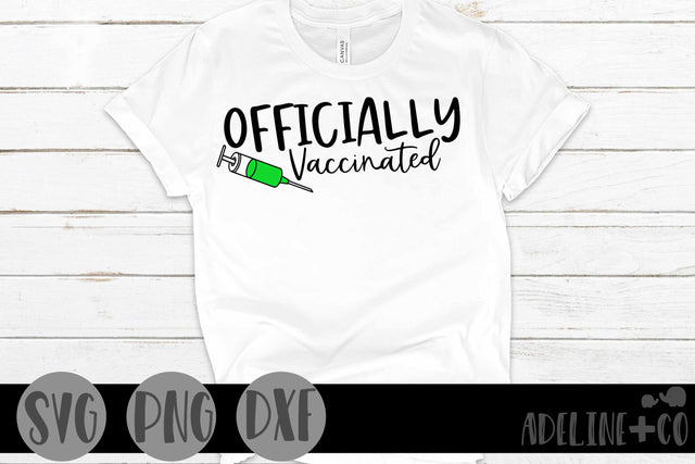 Officially Vaccinated, SVG SVG Adeline&co 